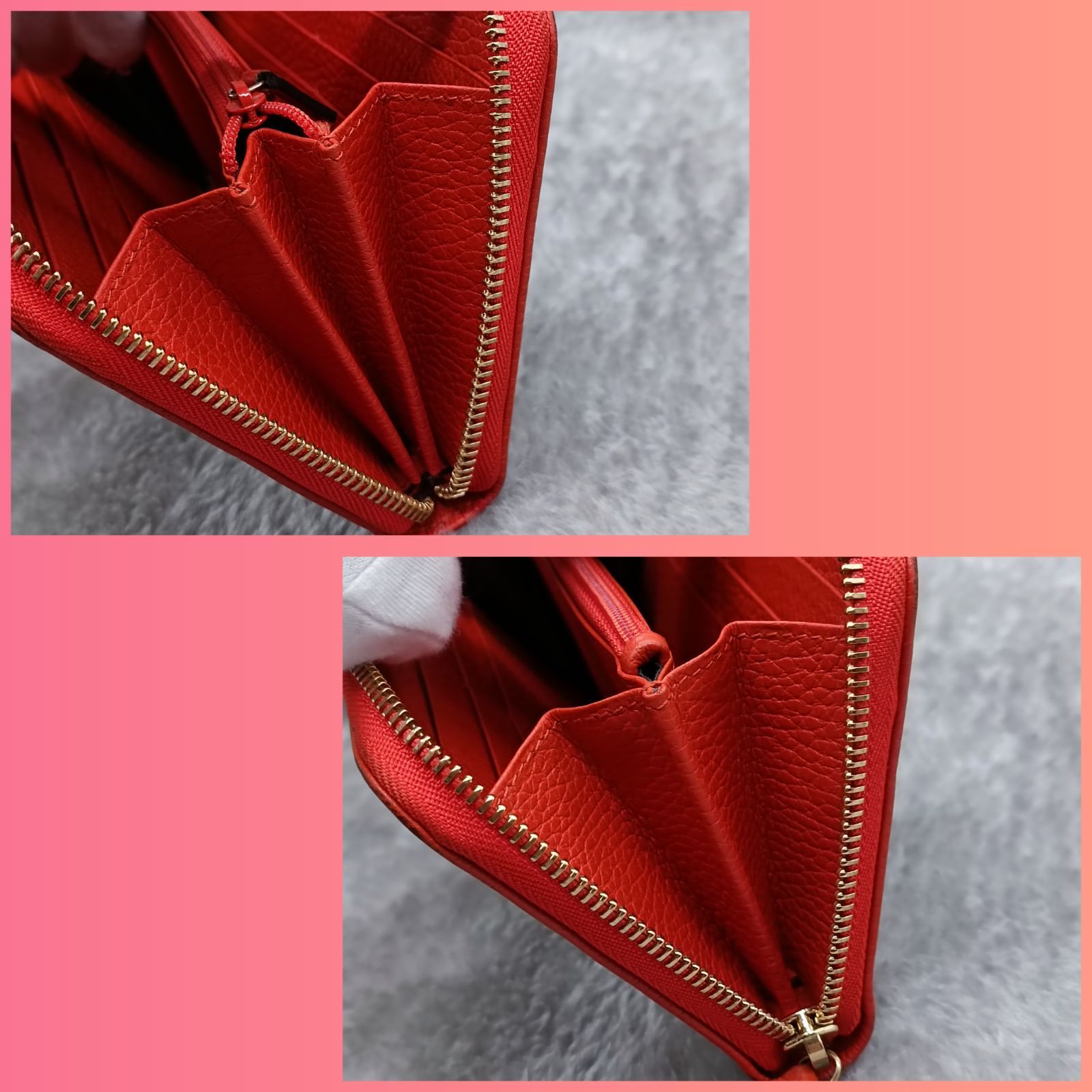 GUCCI 》 グッチ 長財布 ロングウォレット ラウンドジップ GG 
