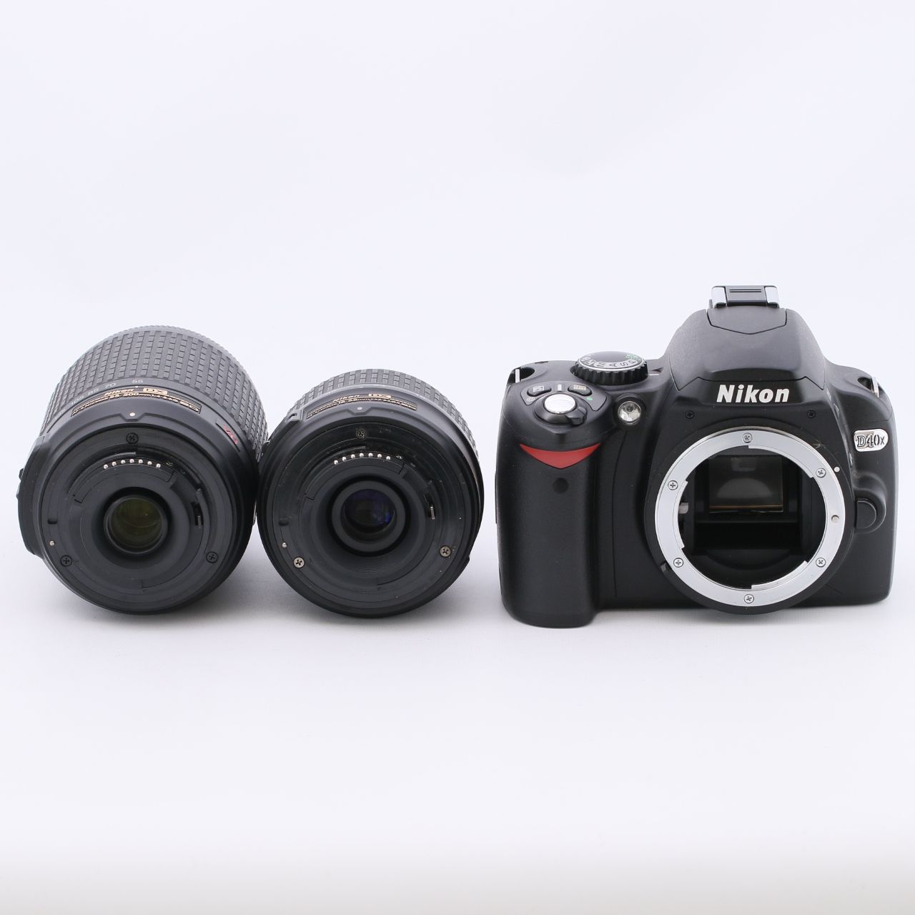 Nikon デジタル一眼レフカメラ D40X ダブルズームキット - デジタルカメラ