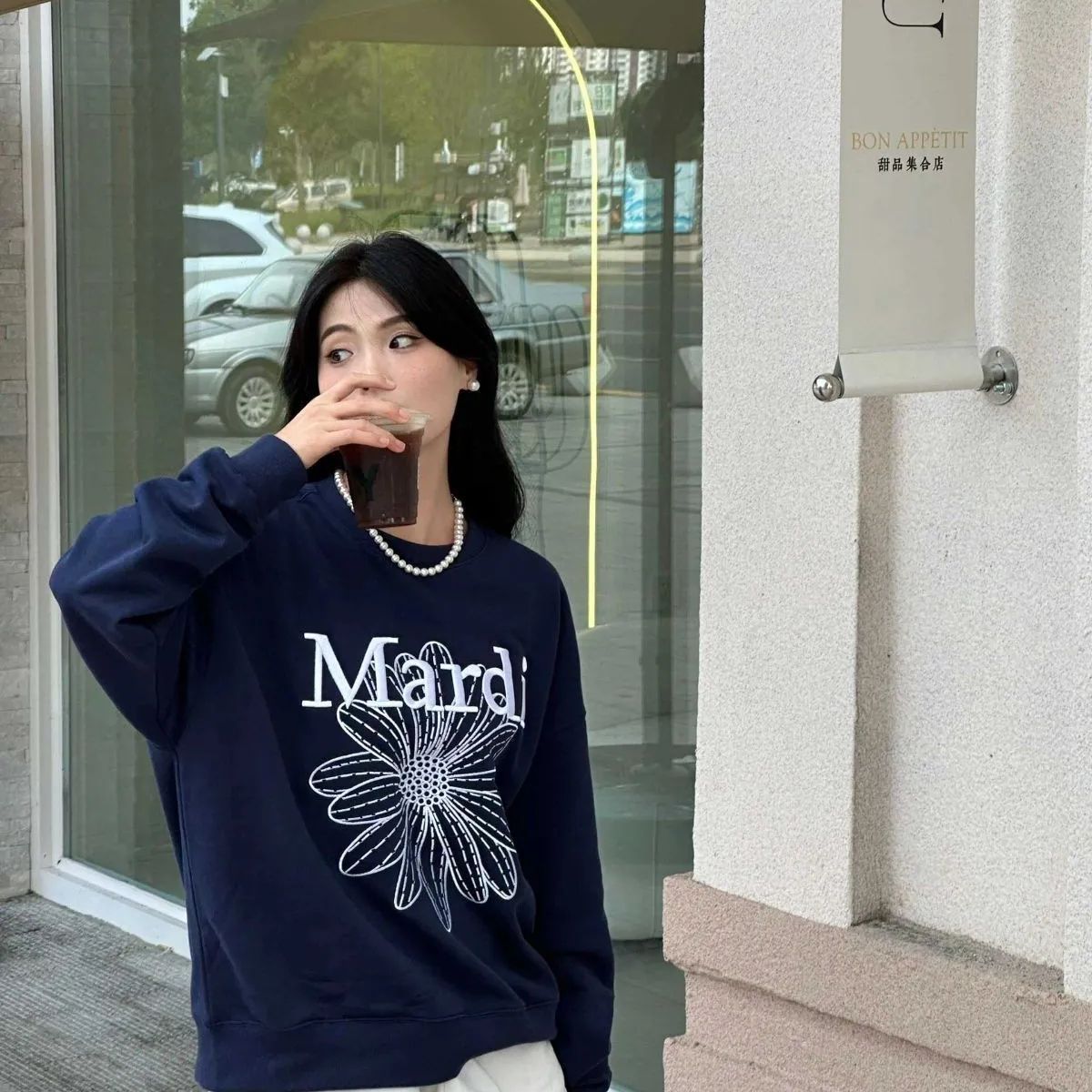 Mardi Mercredi マルディメクルディ スウェット SWEATSHIRT