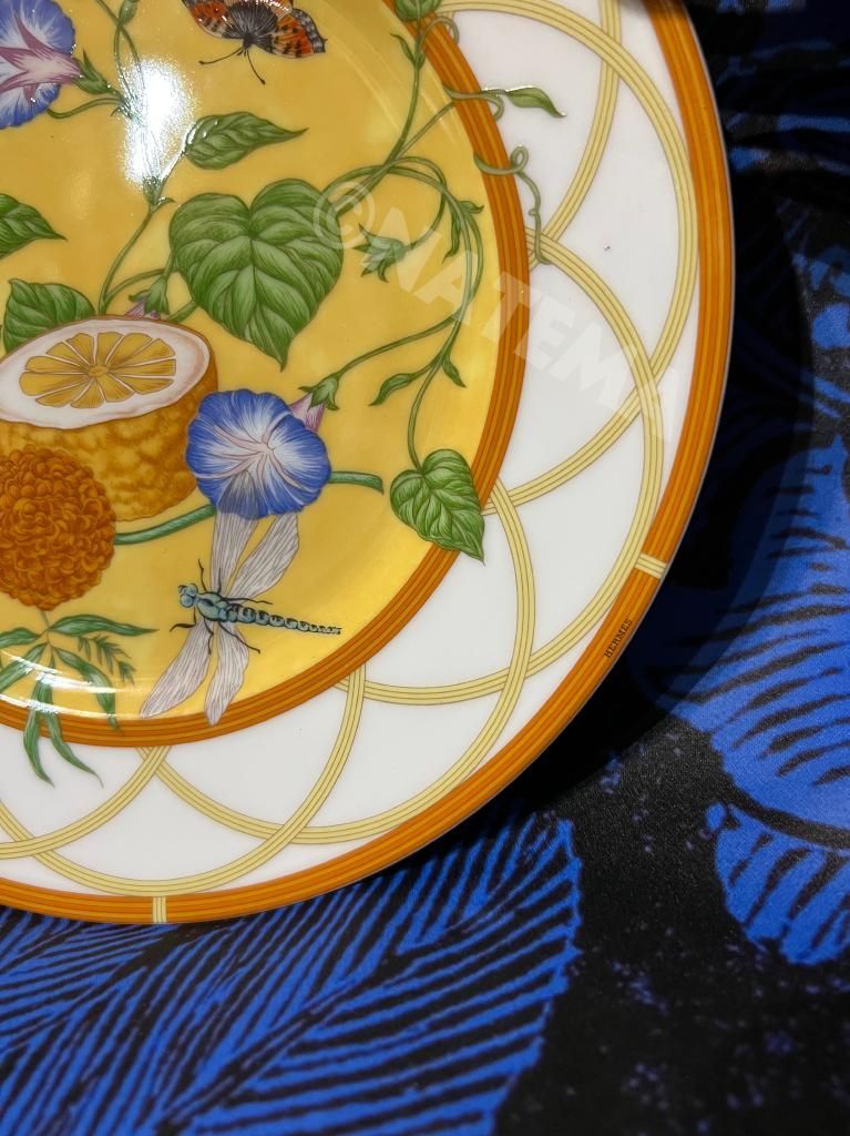 美品 HERMES エルメス La siesta 皿 シエスタ デザートプレート