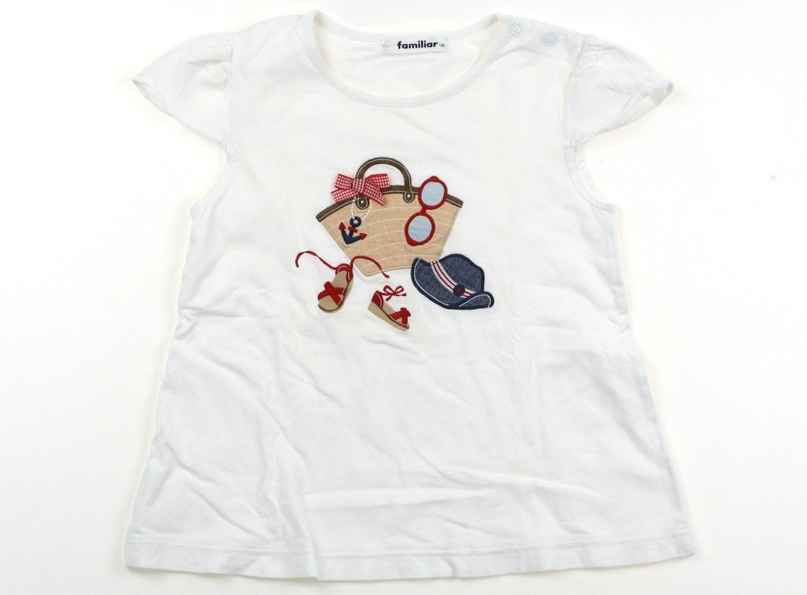 未使用　ファミリア　familiar ベビーシャツ　100 m1 familiar ファミリア Tシャツ 100｜Yahoo!フリマ（旧PayPayフリマ）