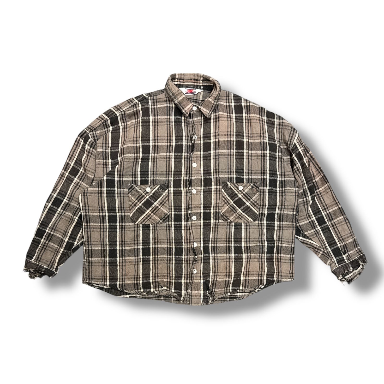 SAINT MICHAEL セントマイケル フランネルシャツ 長袖ネルシャツ