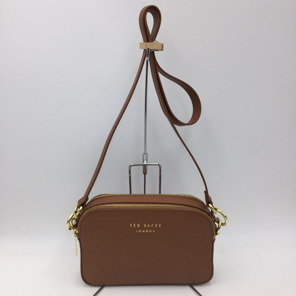 Ted Baker テッドベーカー ショルダーバッグ キャメル 美品