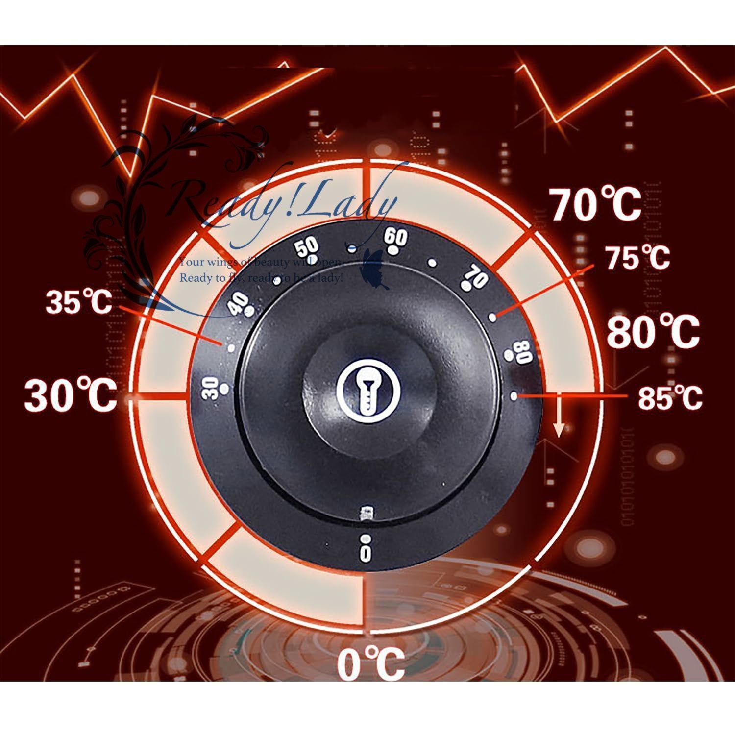 照明付き 3段ステンレススチールフードウォーマー