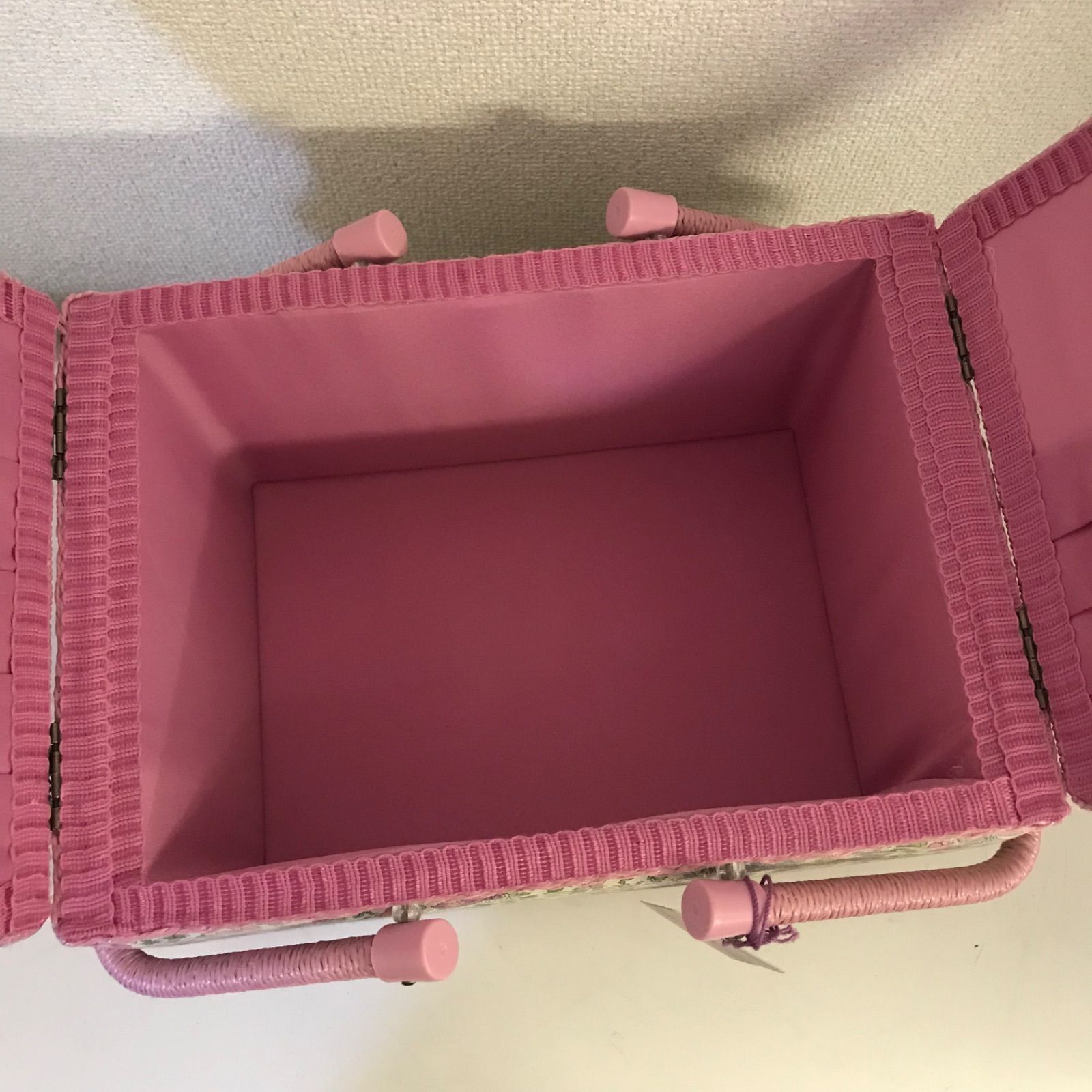 専用!  ソーイングボックス  リバティ サンリオ クラフトハートトーカイ リバティプリント ソーイングバスケット