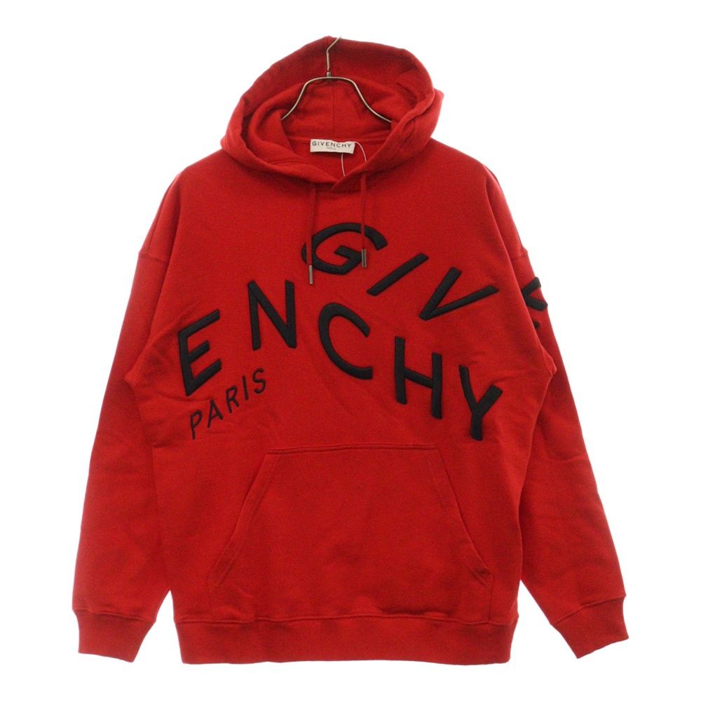 GIVENCHY (ジバンシィ) 21SS エンブロイダリーロゴ刺繍プルオーバー 