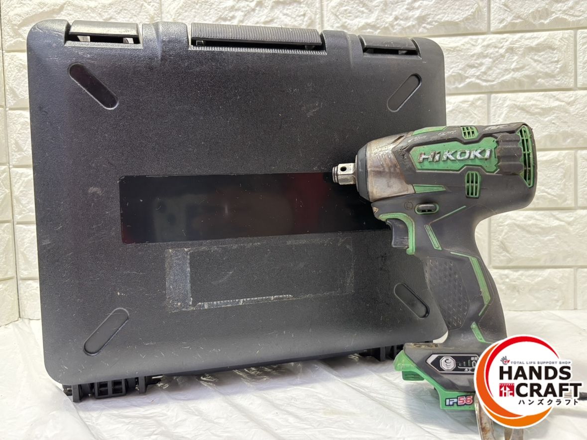 ▽ ハイコーキ WR36DC コードレスインパクトドライバ 36V バッテリー×2 充電器×1 ケース付