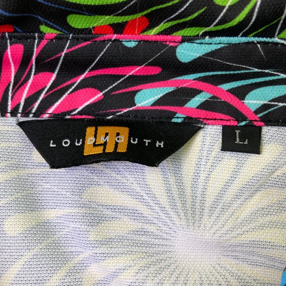 サイズ：L LOUD MOUTH ラウドマウス ノースリーブ ポロ