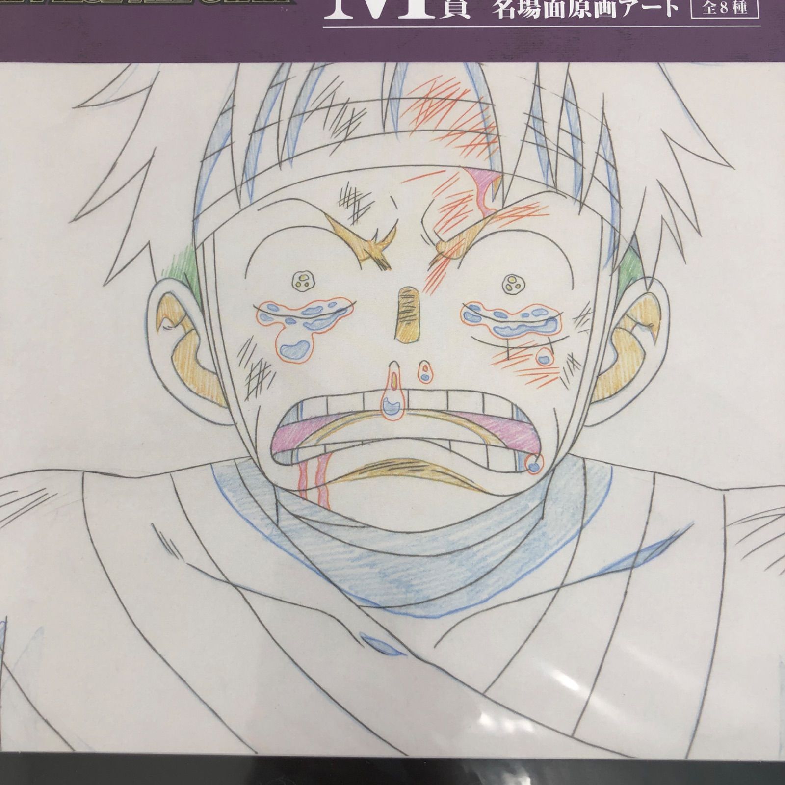 ONE PIECE 一番くじ M賞 名場面原画アート 二点セット - メルカリ