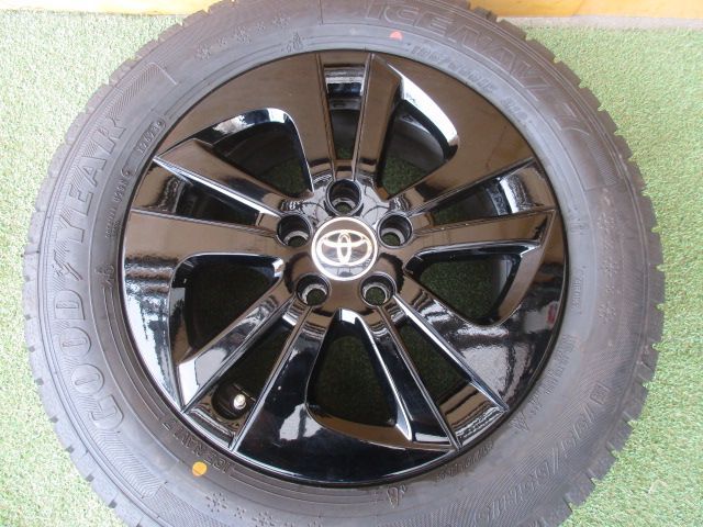 み トヨタ純正 50系プリウス 195 65R15 スタッドレスタイヤ４本SET 30系プリウス 110系イスト
