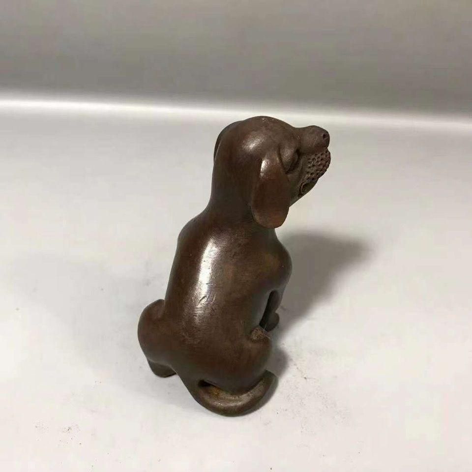 十二支犬 銅製 装飾品 工芸品 美術品 置物