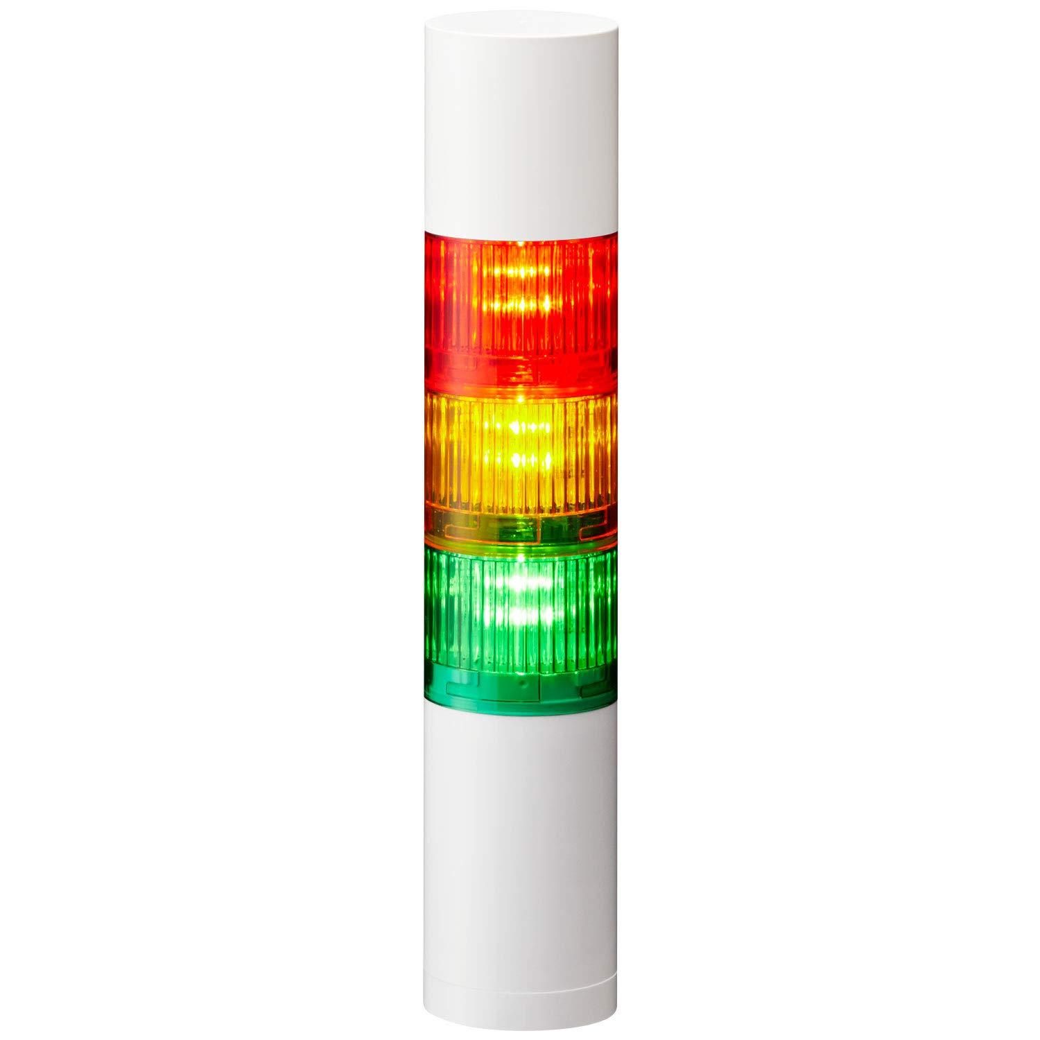 3営業日で発送 パトライト ＬＥＤ積層信号灯 赤黄緑 LR5-302WJBW-RYG ｼｸﾞﾅﾙﾀﾜｰ