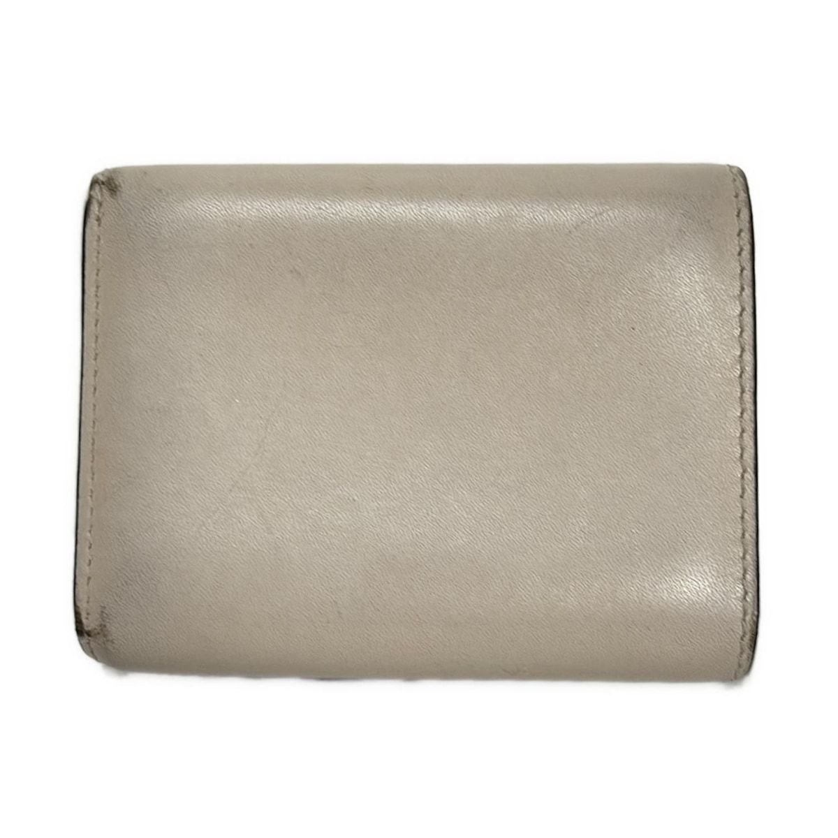 ロエベ　LOEWE ベージュ　アナグラム　レザー 三つ折り財布 ロゴ付き 楽天市場】【国内正規品/ショップ袋付き/ラッピング済】LOEWE
