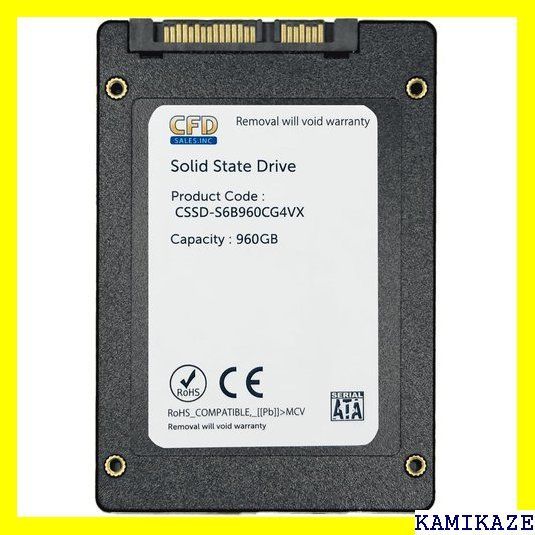 ☆大人気_Z033 CFD販売 2.5inch SATA接続 SSD CG SSD-S6B960CG4VX 960G