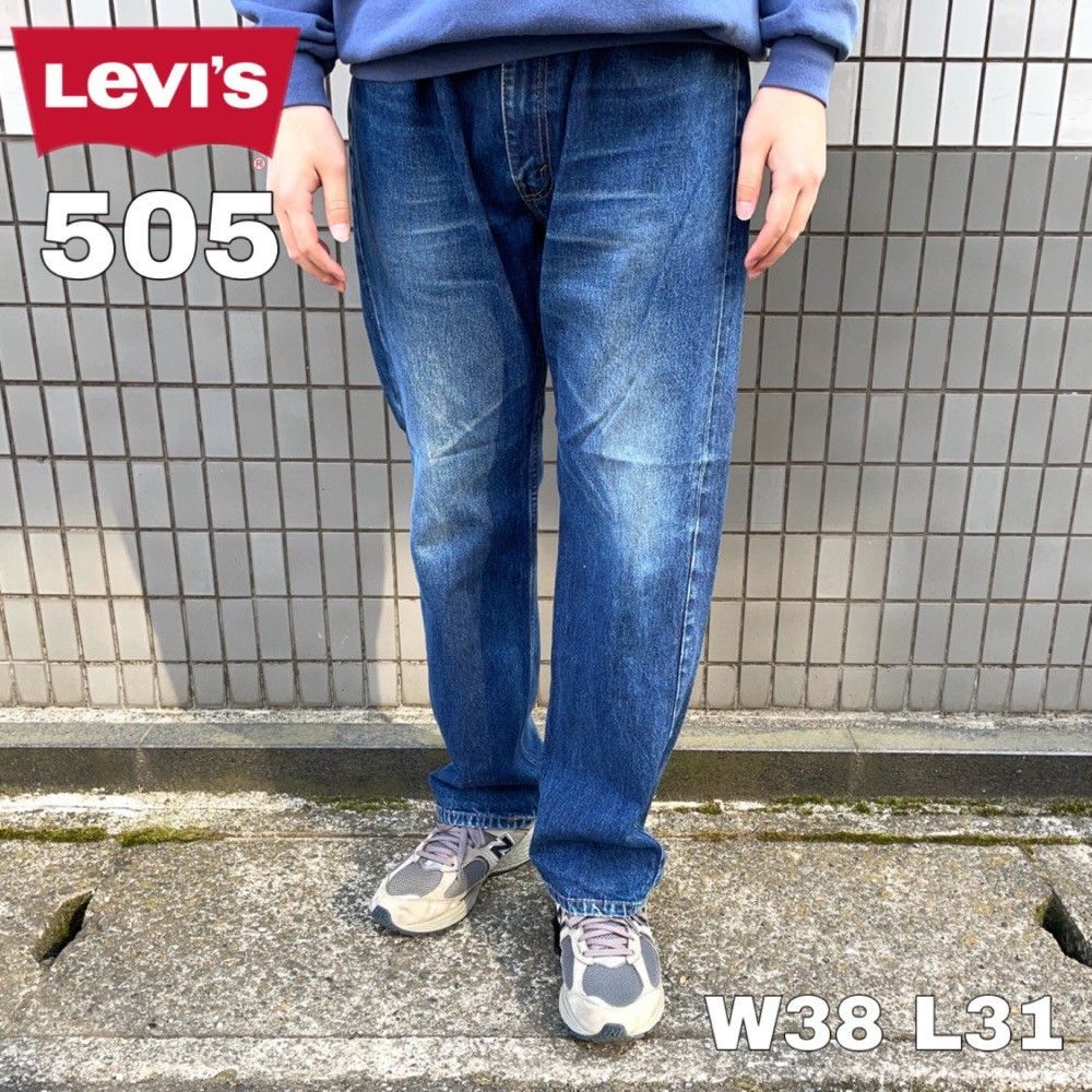 リーバイス LEVI'S 505 デニムパンツ W38 L31 インディゴ - メルカリ