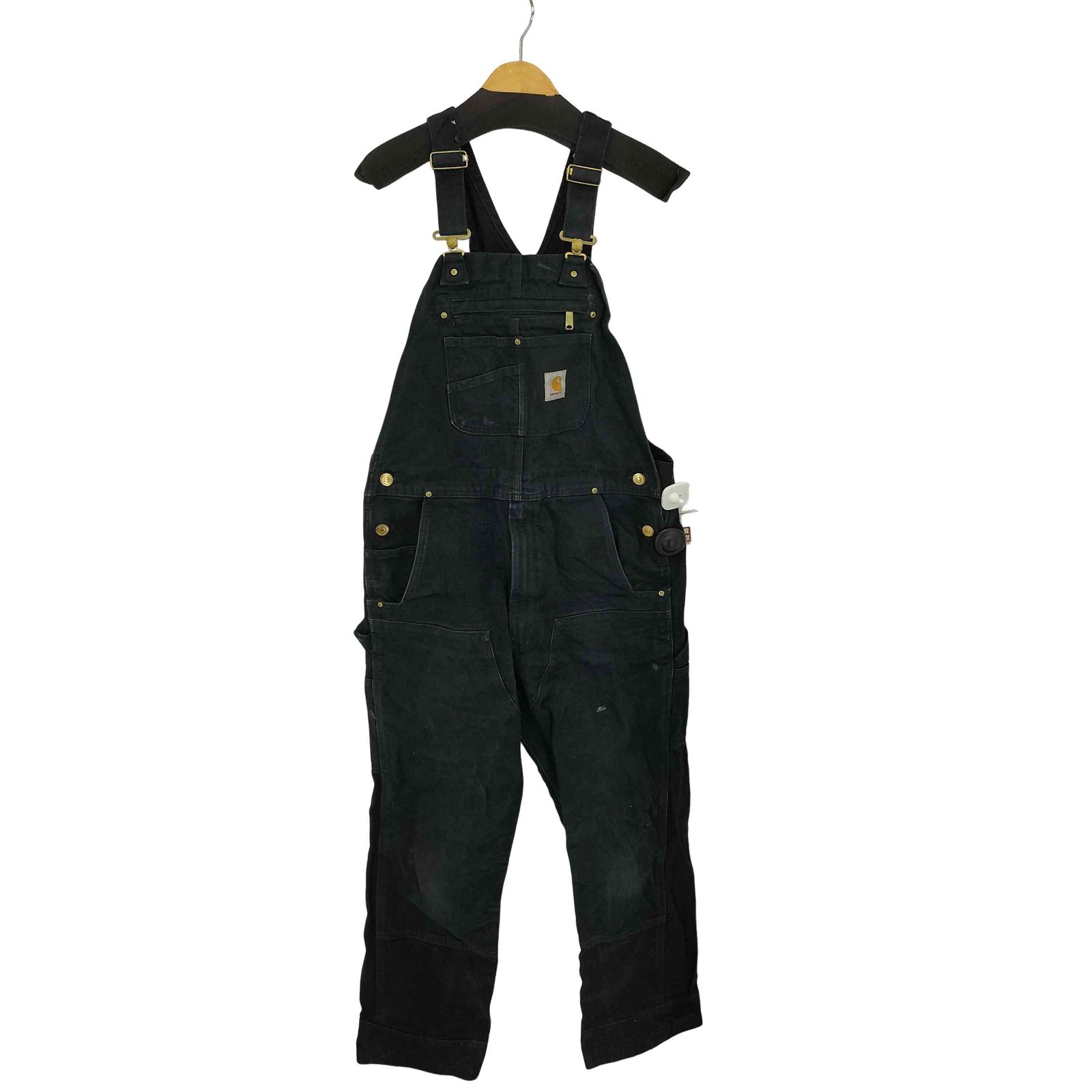 カーハート Carhartt 19年 7月製造 ダック地 つなぎオーバーオール メンズ 34|32