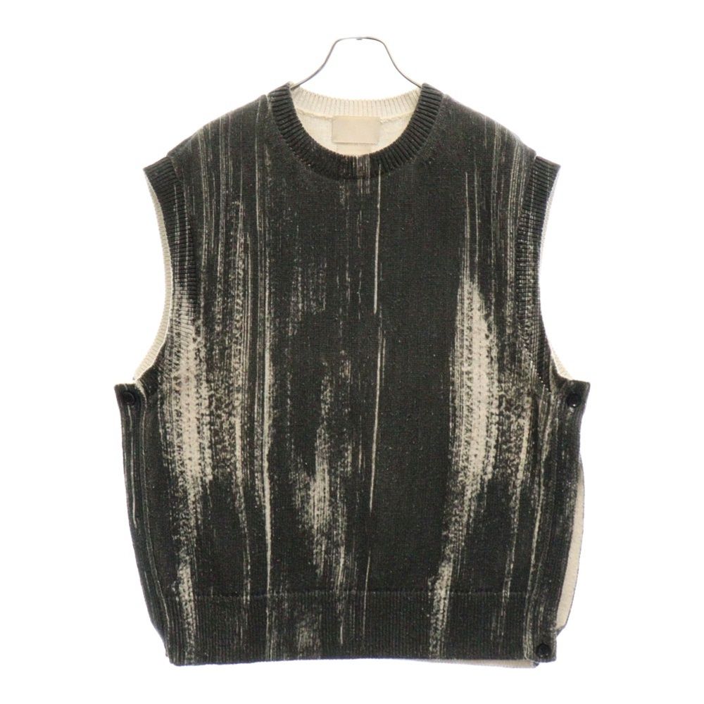 トップス YOKE 22SS Printed Cotton Crewneck Vest YOKE PRINTED COTTON CREWNECK SWEATER(YK22SS0347S) style