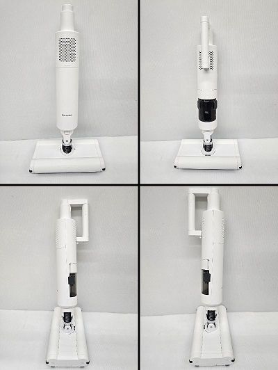 バルミューダ 掃除機 ブラック コードレス 充電式 浮いてる