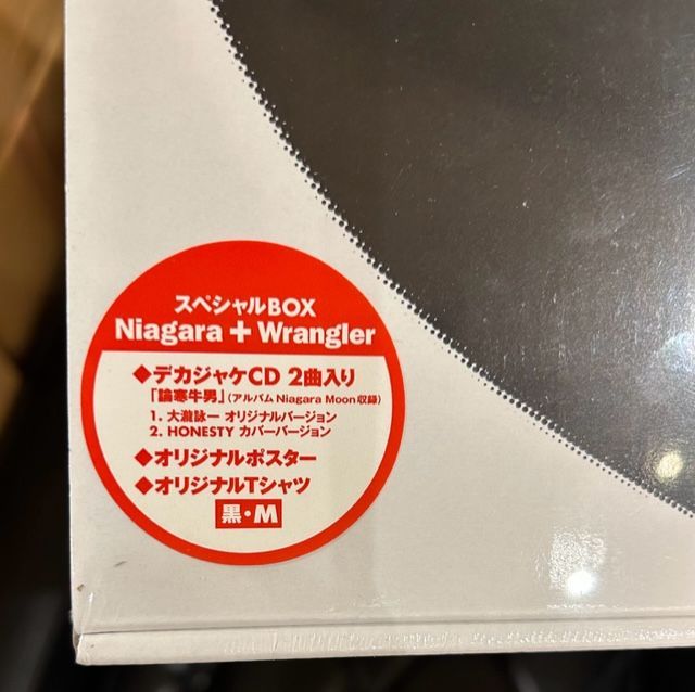 ナイアガラレコード☆ラングラー SP BOX☆オリジナルロゴＴシャツ+ CD他入 479511073.jpg?1557106525