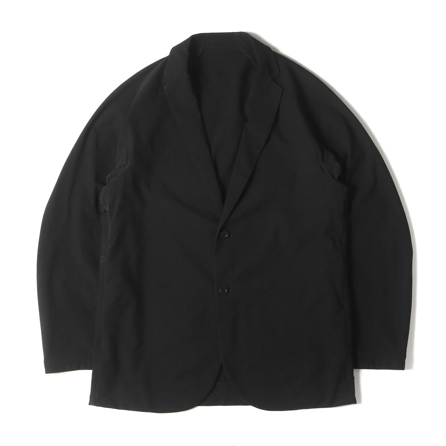 TEATORA テアトラ Teijin ジャケット サイズ:3 / SOLOTEX 2B テーラード ジャケット (Wallet JKT full flat tt-204-FF) / ブラック 黒 / アウター ブレザー 上着 コラボ / 日本製【メンズ】