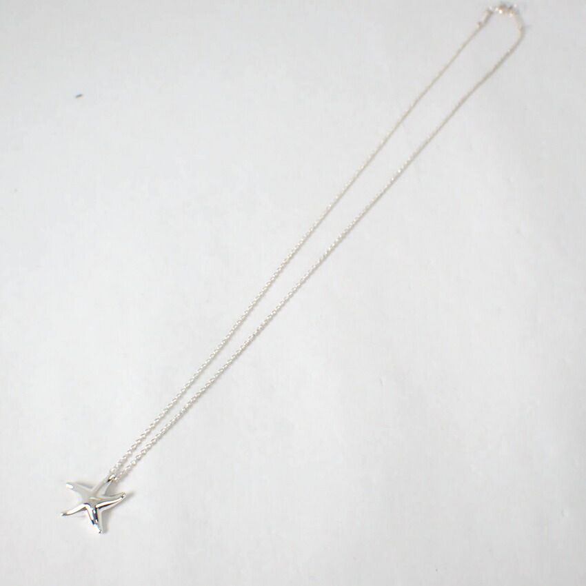 ティファニー 925 スターフィッシュ ペンダント/ネックレス//g483-36  