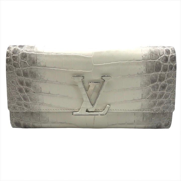 世界に一品だけ✨ルイヴィトン ポルトフォイユ・カプシーヌ クロコダイル 長財布 新春売り切り】ルイヴィトン ポルトフォレイユ カプシーヌ