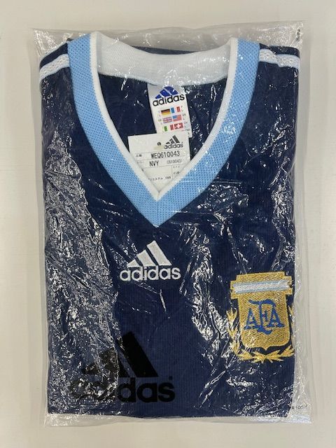 【デッドストック】アルゼンチン代表　90s ユニフォーム　FTB Lサイズ デッドストック】アルゼンチン代表 90s ユニフォーム FTB L