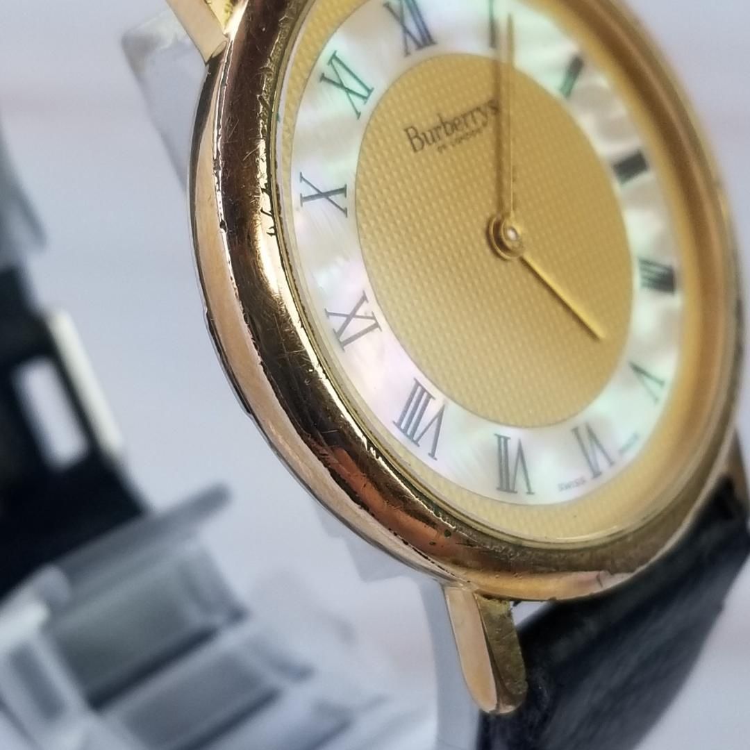 稼働品 Burberrys バーバリー 腕時計 稼働品 Burberrys バーバリー 白