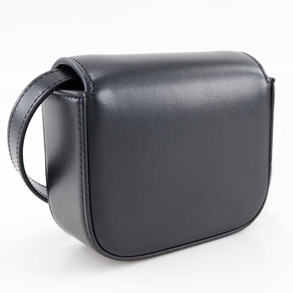CELINE】セリーヌ ミニ トリオンフ 10I513DPV.38NO レザー 黒