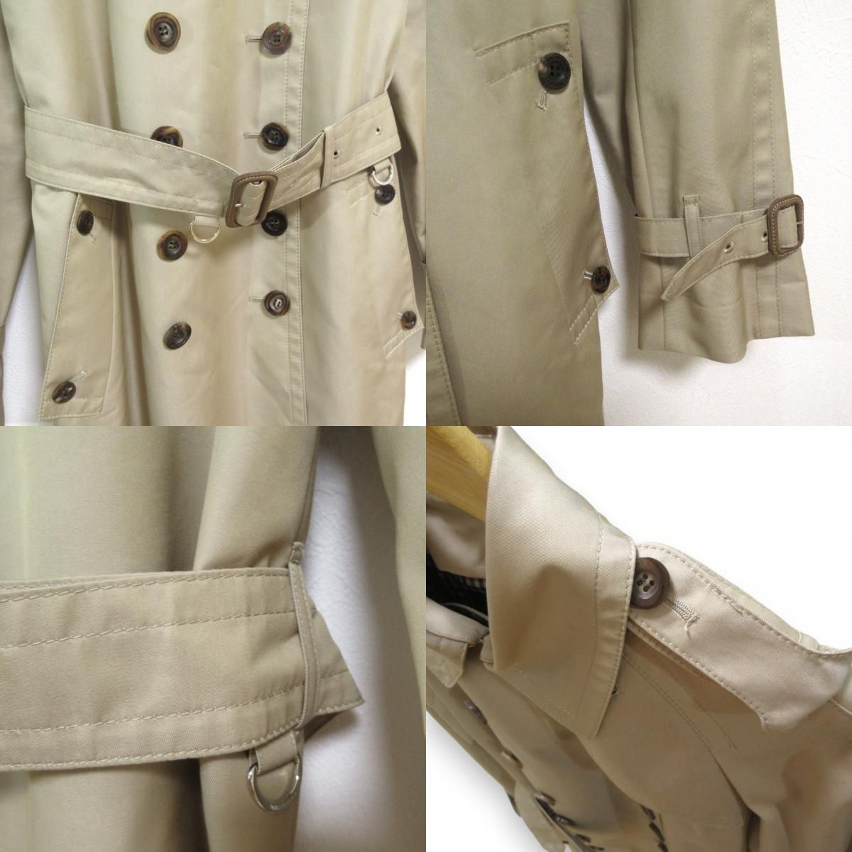 美品 Aquascutum アクアスキュータム ライナー付き トレンチ