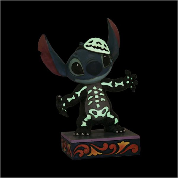 ディズニー スティッチ スケルトン ハロウィン 飾り Stitch Skeleton