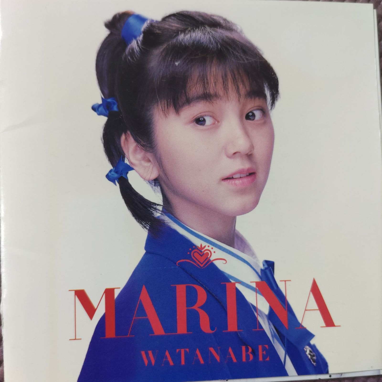 お歳暮ならオンライン 渡辺満里奈ファーストアルバム 1987年 WATANABE 🔴MARINA アイドル