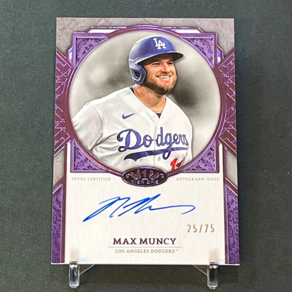75枚限定】2024 Topps Tier One マックスマンシー 直筆サイン