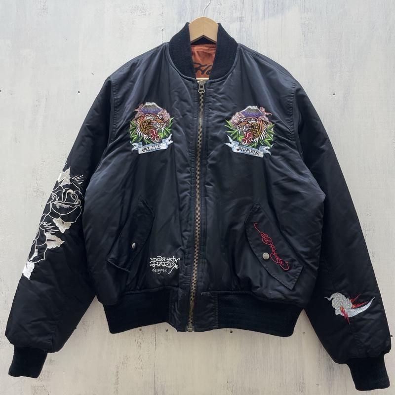 エドハーディ　ma-1 Ed Hardy UO Exclusive MA1 Bomber Jacket