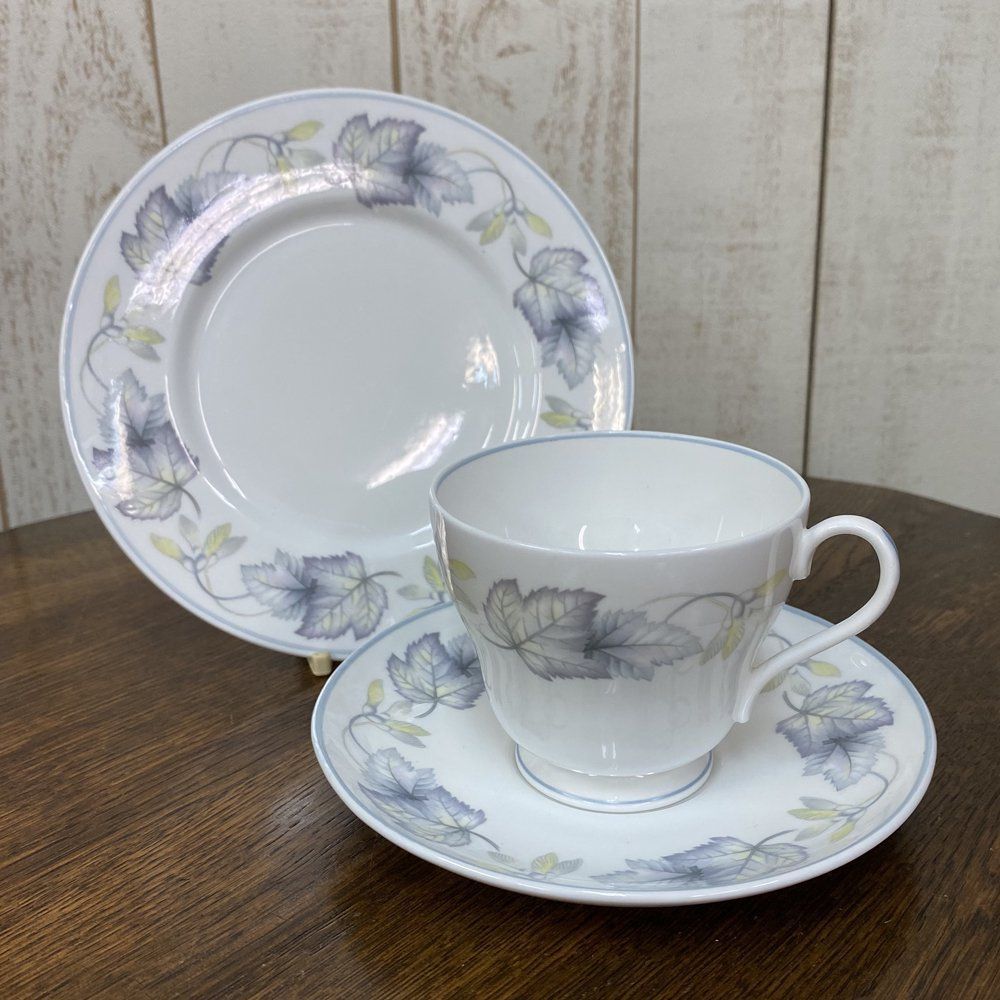 アンティーク 食器 トリオ ティーカップ＆ソーサー Shelley シェリー