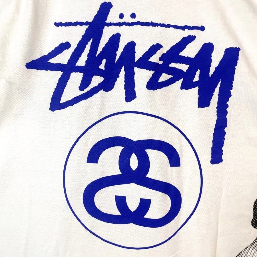 新品メキシコ製ステューシーStussy半袖Tシャツ4面プリント両面プリント