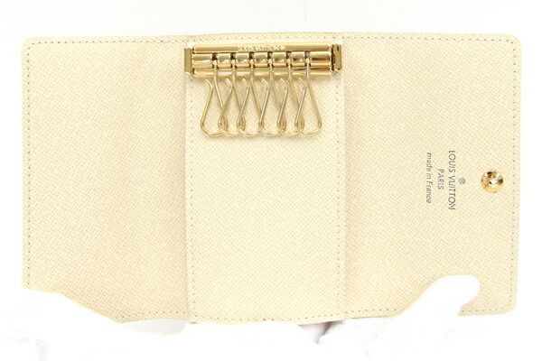 ルイヴィトン 6連キーケース ダミエ アズール 中古 鍵 - メルカリ