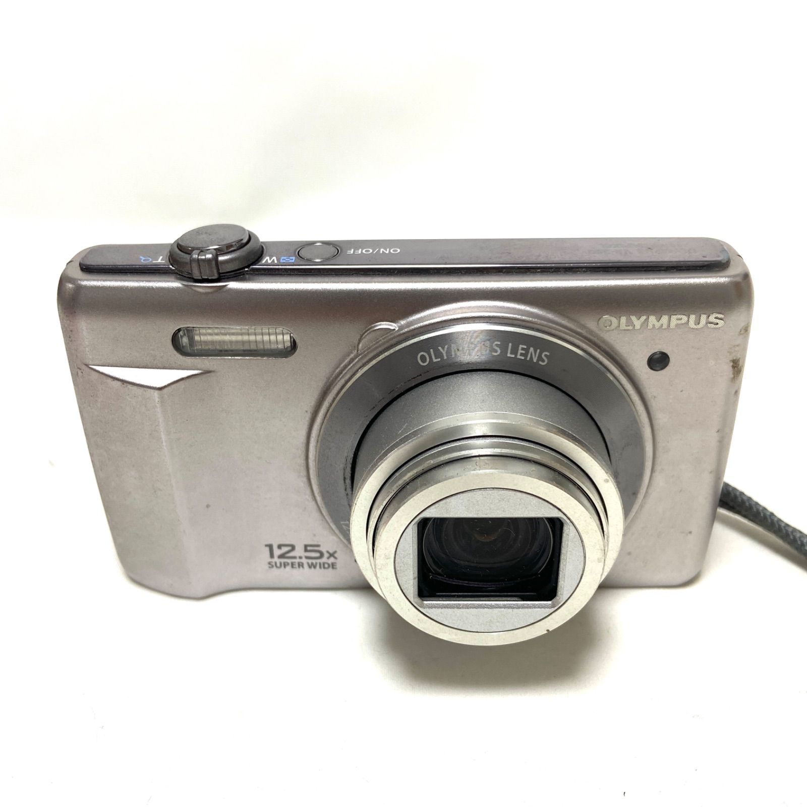 【美品】OLYMPUS VR-360　シルバー　動作確認済 OLYMPUS VR-360 シルバー コンパクトデジタルカメラ コンデジ デジカメ