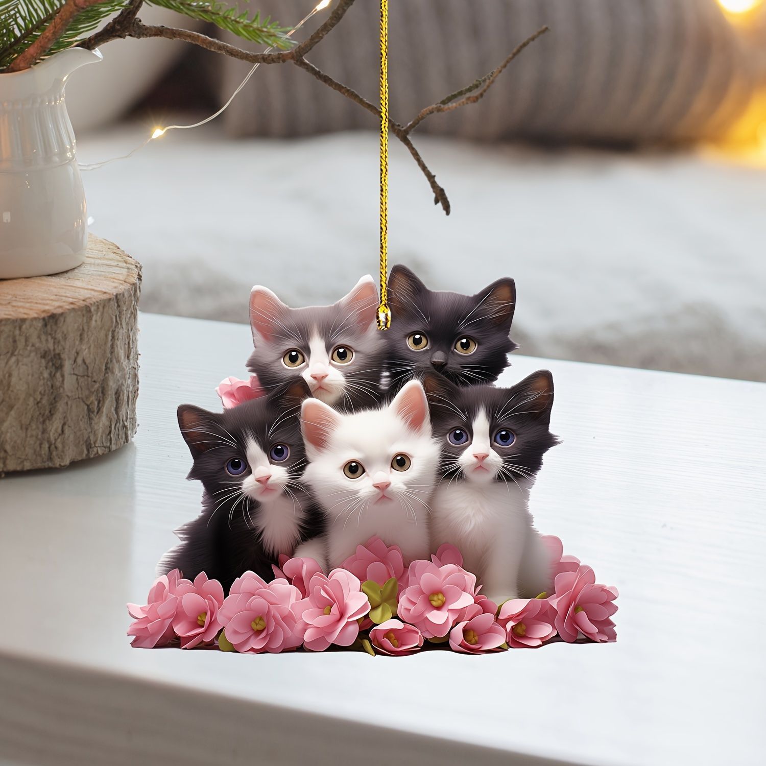 お花畑 お花畑 猫 5個セット 猫 5個セット BOX販売]花房さくらのねこ