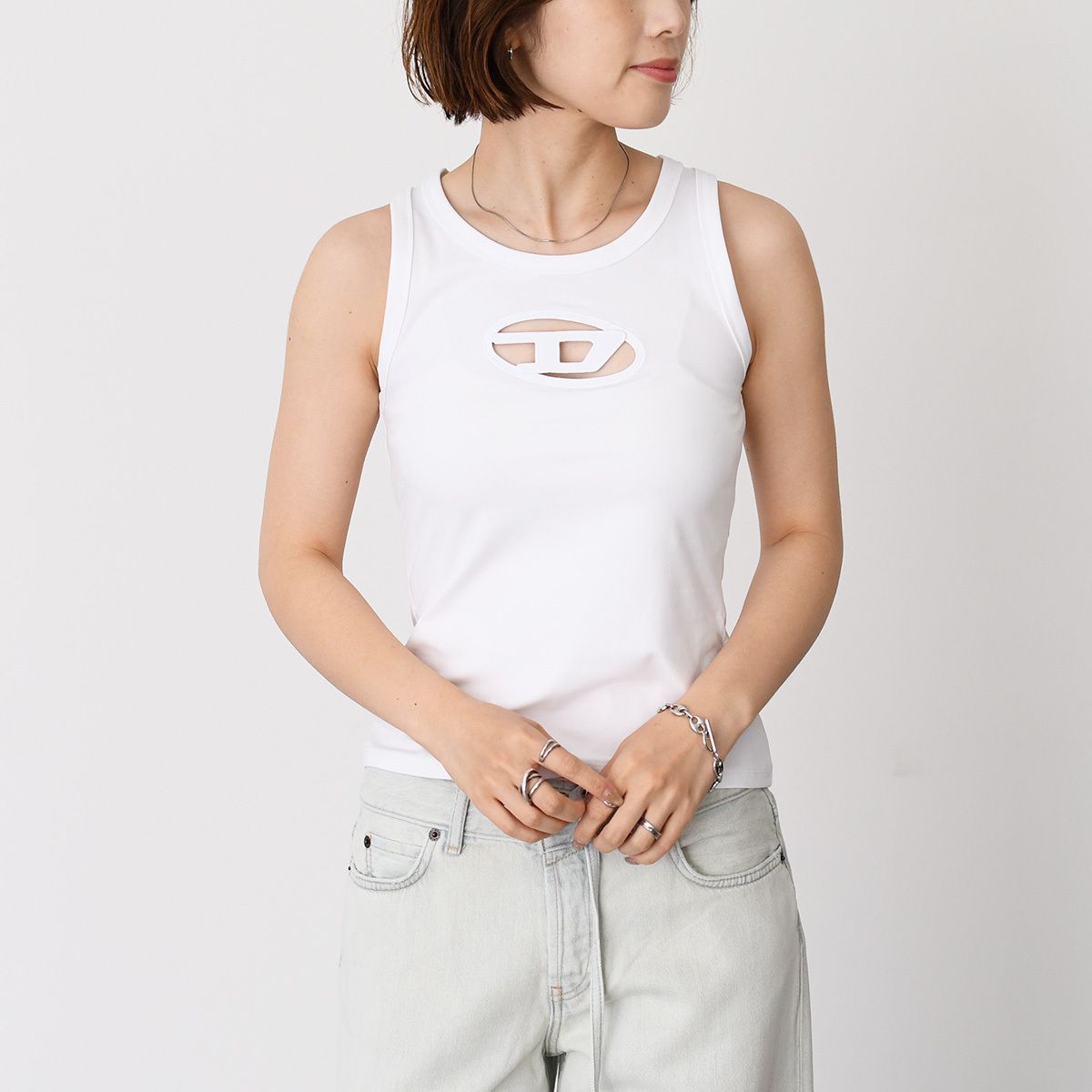 DIESEL ディーゼル トップス T-LYNYS-OD タンクトップ A15703