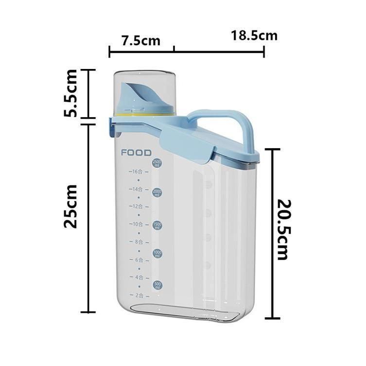 ペットフードストッカー 残量がわかる