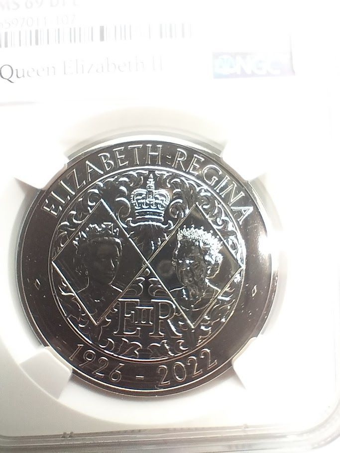 NGC MS69 DPL 2022 イギリス エリザベス2世 2022 £5 Great Britain Platinum Jubilee NGC MS69 DPL Queen