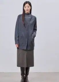 BEAN POLE ビーンポール Hライン ブラウン スカート 26 サイズ 24fw