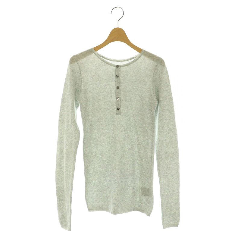 【未使用・タグ付】GOOD GRIEF!/HENLEY RIB KNIT TOP グッドグリーフ GOOD GRIEF! HENLEY RIB KNIT TOP ヘンリー