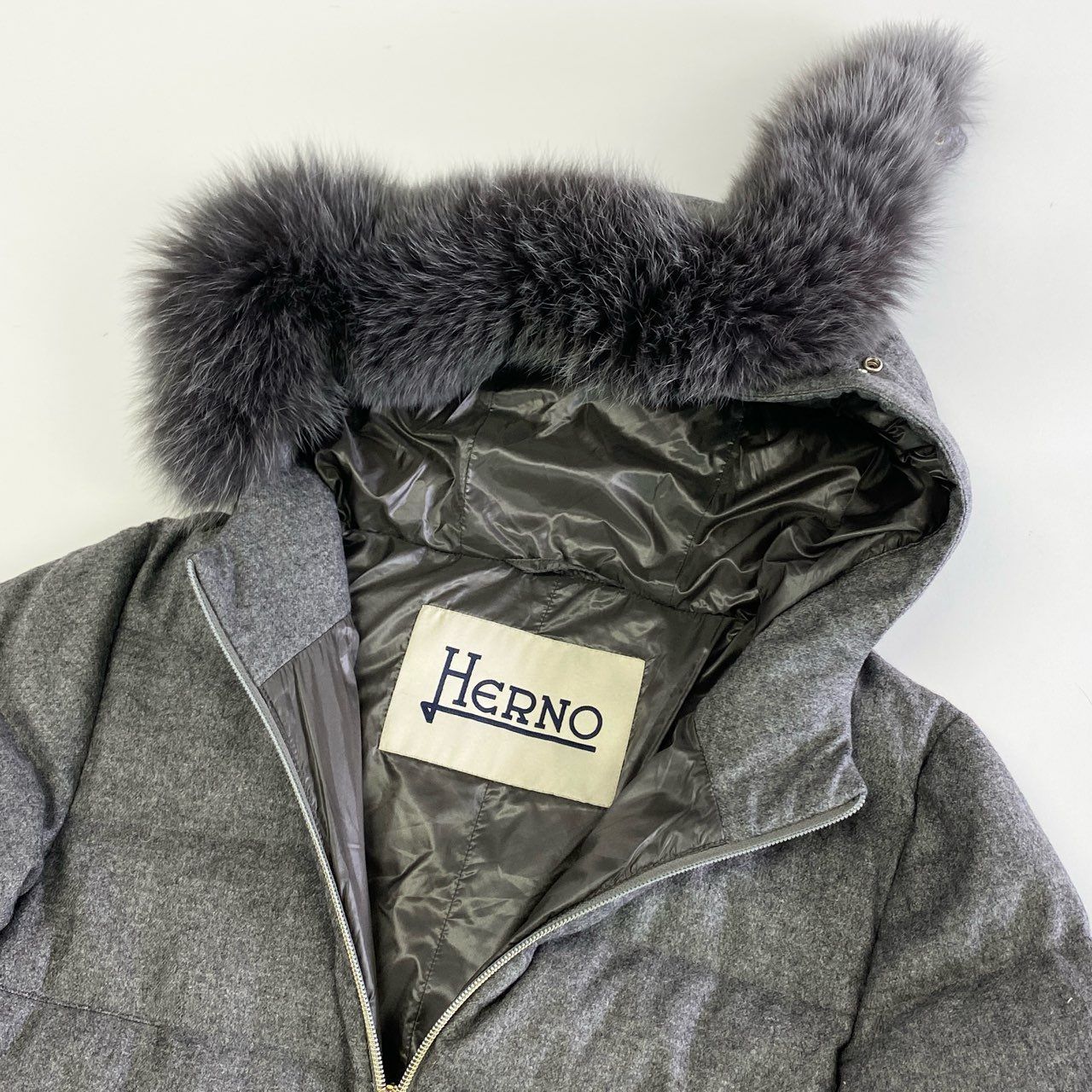39k13 《美品》 HERNO ヘルノ PI0698D ダウンコート ロングコート 