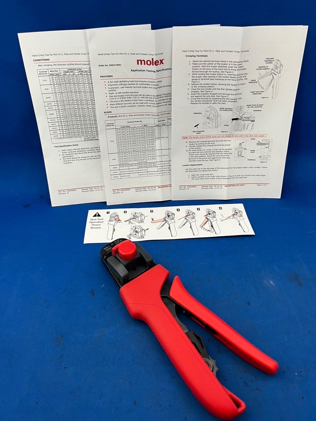 こあら85出品 molex 圧着工具 63819 良品 - メルカリ