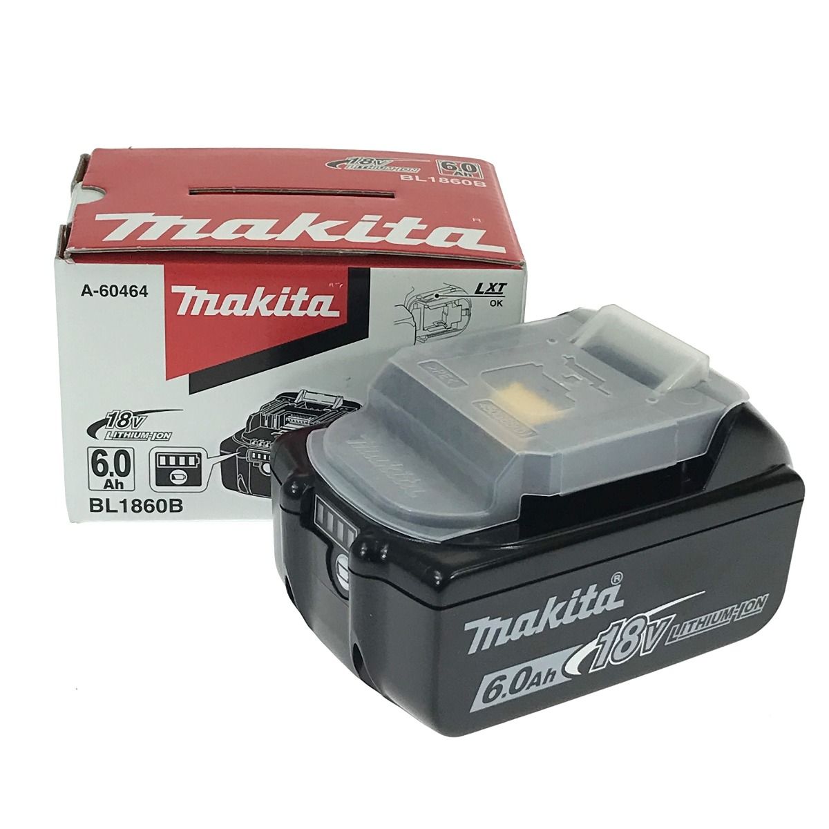 MAKITA マキタ 18v 6.0Ah リチウムイオンバッテリ BL1860B 純正