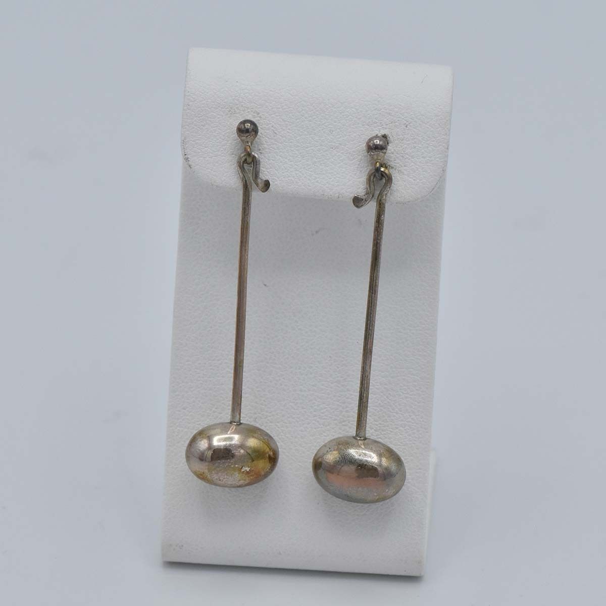 無料配達 Georg Jensen 925 シルバー ドロップ ピアス ジョージジェンセン アクセサリー