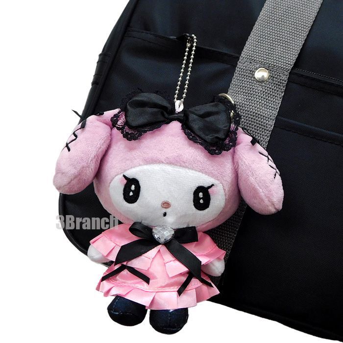 新品 サンリオ マスコットポーチ メロクロ クロミ マイメロディ