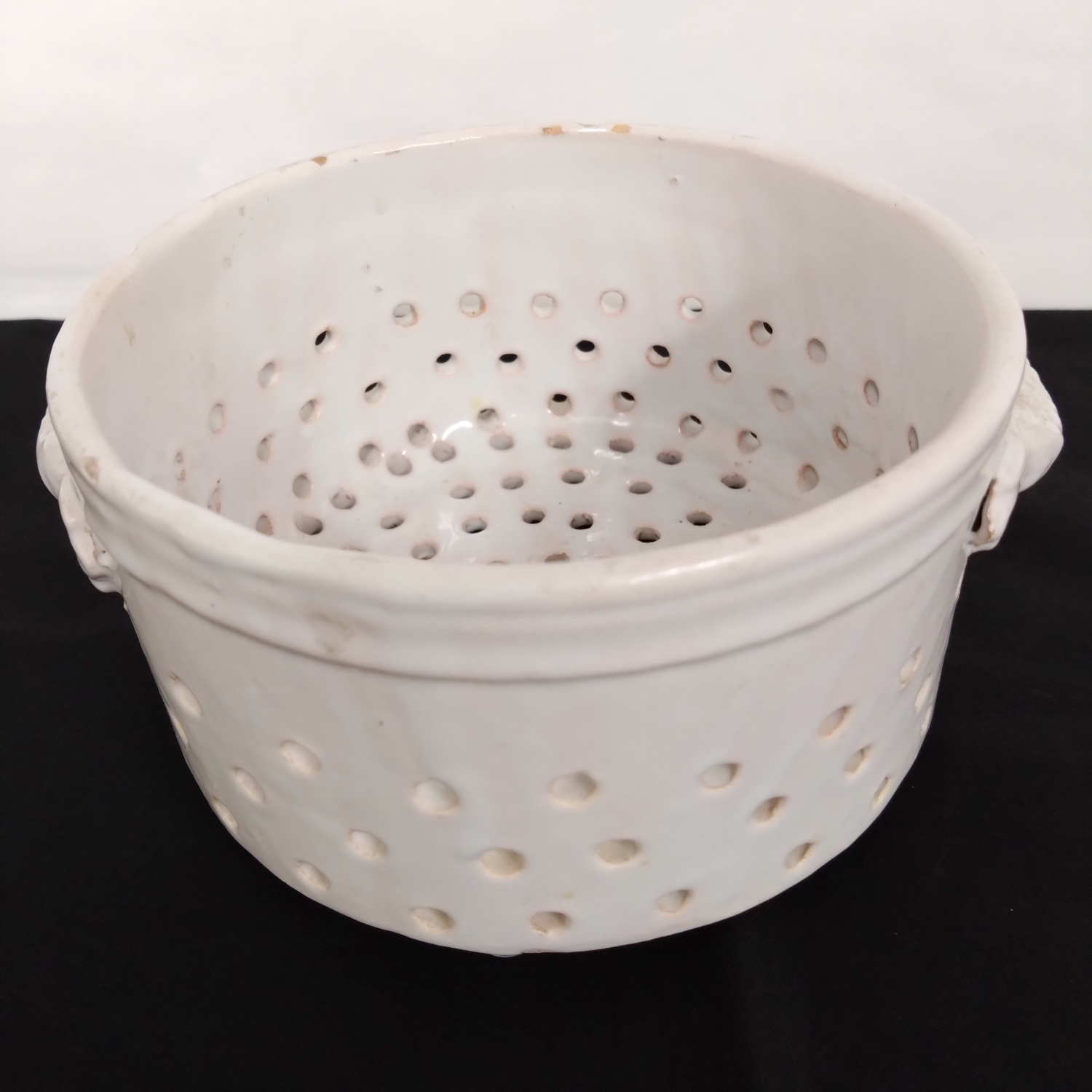 フランス　アンティーク　フェセル　小　Faissale　水切りポット　13.4cm　古道具坂田　0103